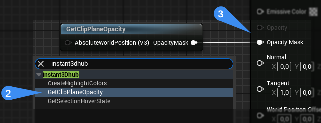 ClipPlane Material Function